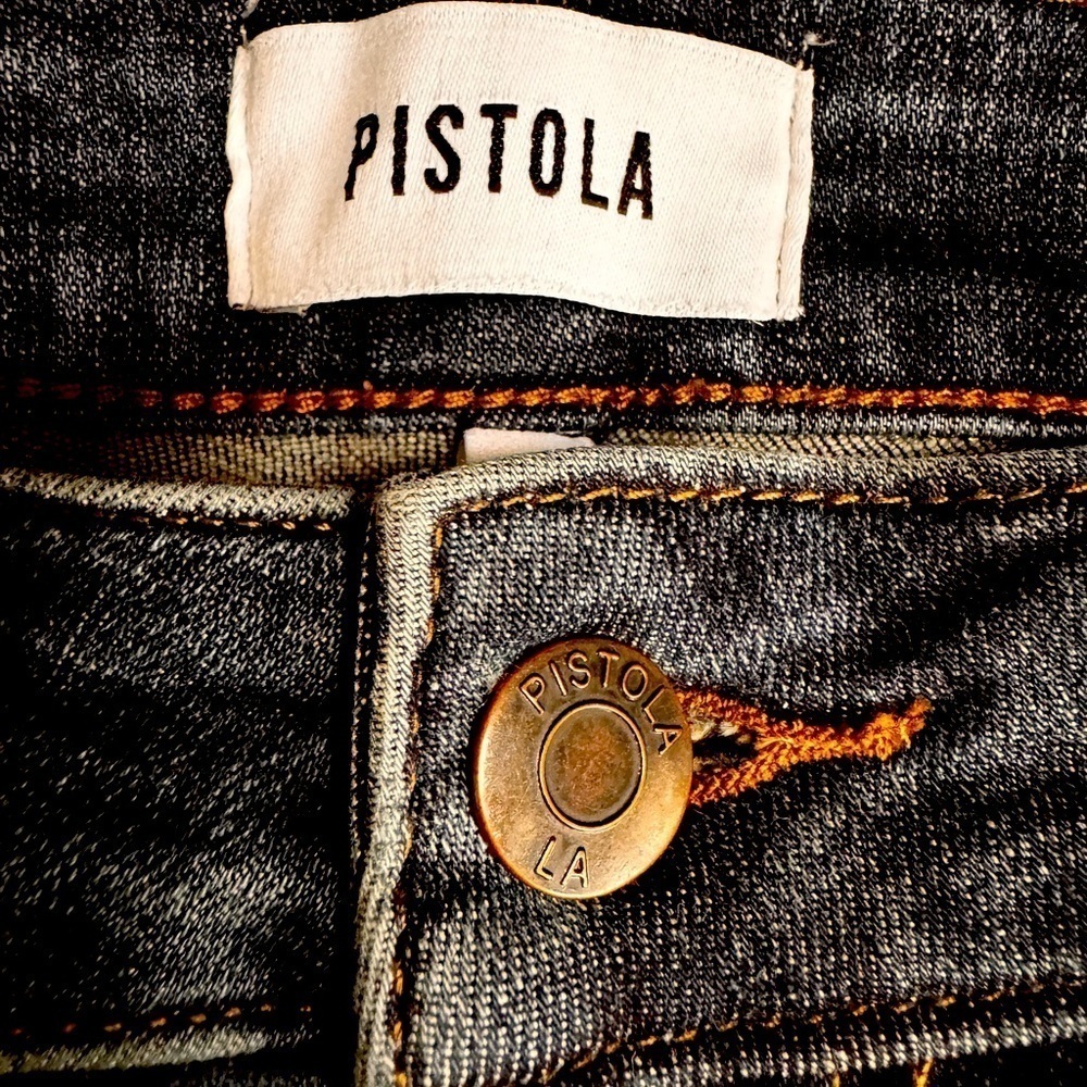 Revolve brand Pistola Jeans Distressed Soft Denim Size 28
